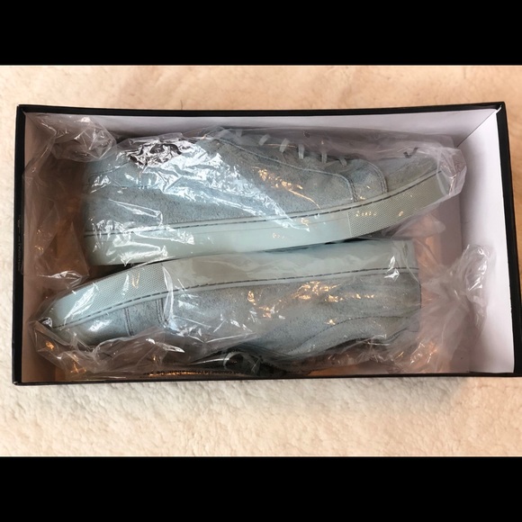 SOLD !!!Beautiful ice blue suede man shoes NEW!! - Picture 5 of 5
